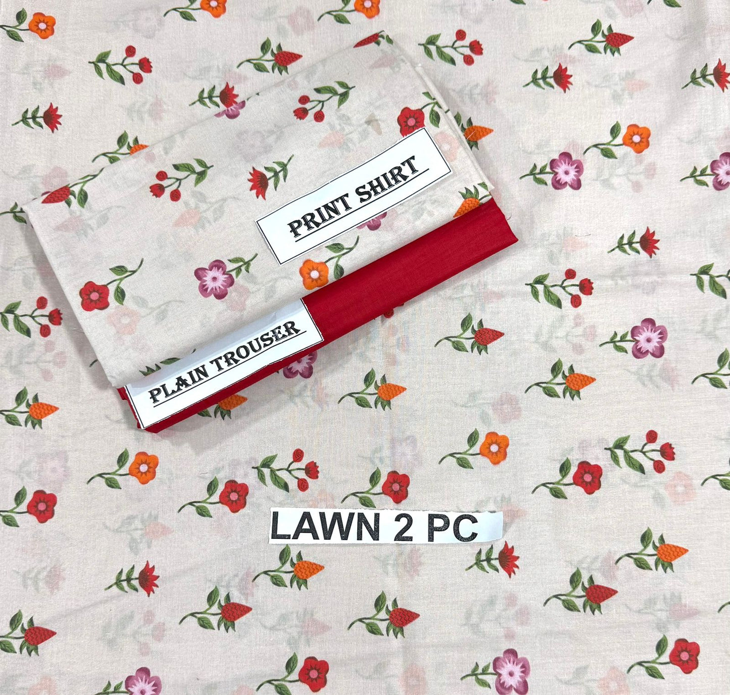 Bonanza Satrangi 2-Piece Digital Print – Elegant & Premium Lawn Fabric