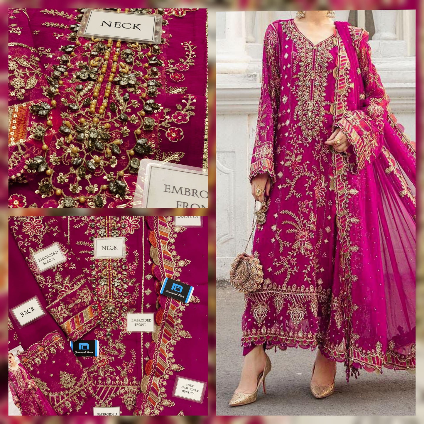 Luxury Chiffon 3PC Embroidered Collection