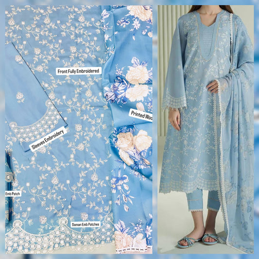 Premium Dhanak 3PC Winter Collection