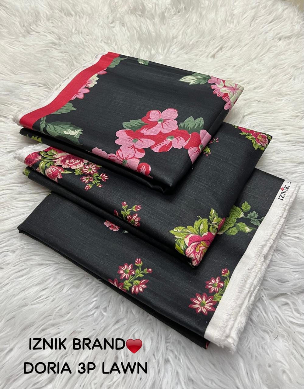 Printed Lawn Shirt, Voile Dupatta & Dyed Trouser | Premium Summer Collection