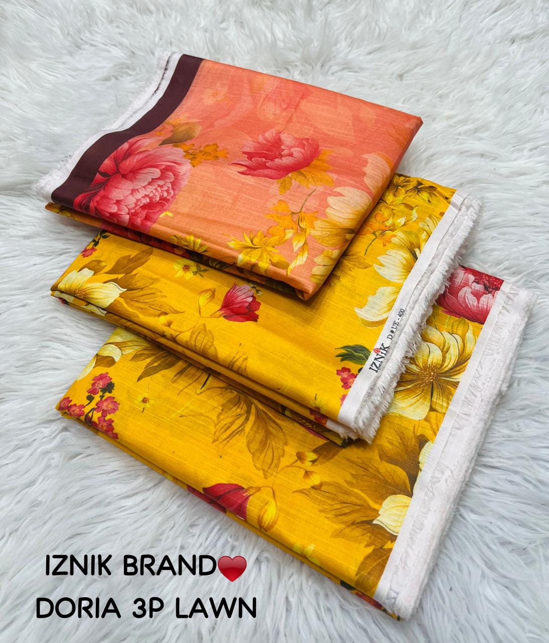 Printed Lawn Shirt, Voile Dupatta & Dyed Trouser | Premium Summer Collection