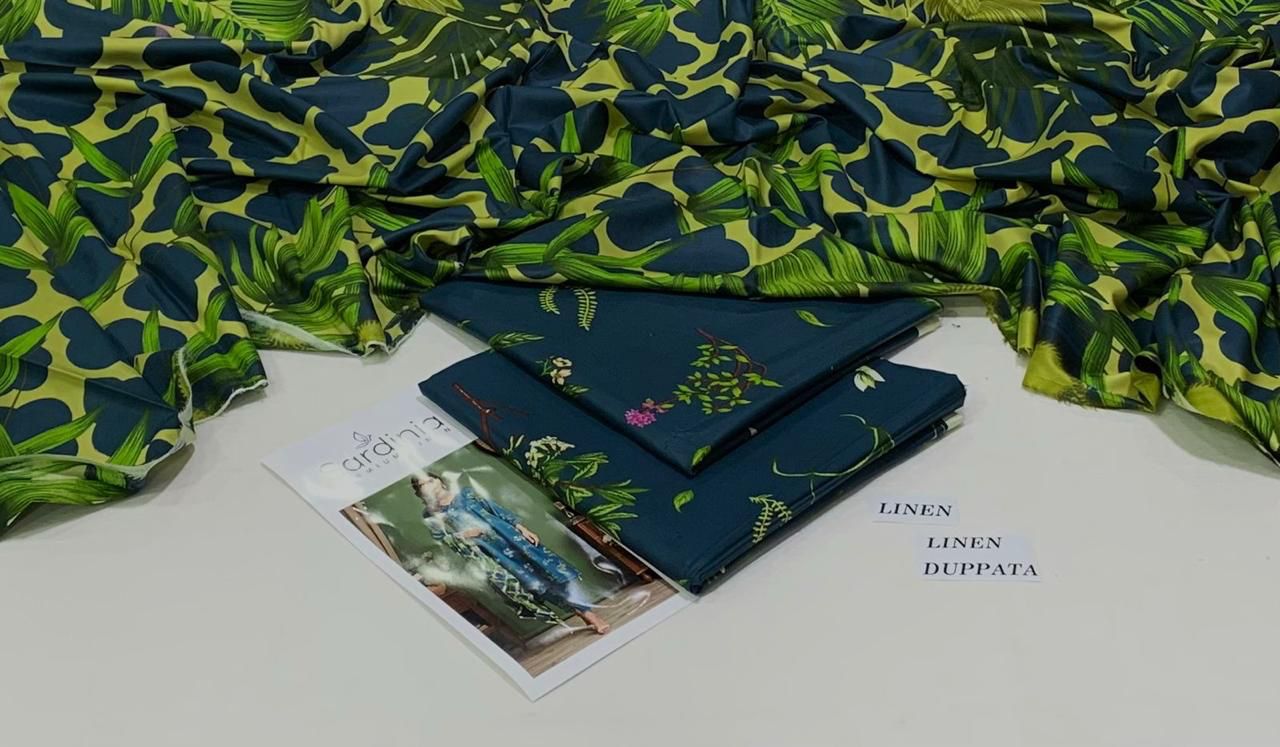 Linen Collection – 3PC Premium Suit | Maria B, Iznik, Baroque, Charizma | Waffaa Store