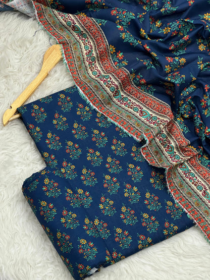 Khaadi Khaddar 3-Piece Winter Collection 2025 – Premium Digital Printed Khaddar Suit