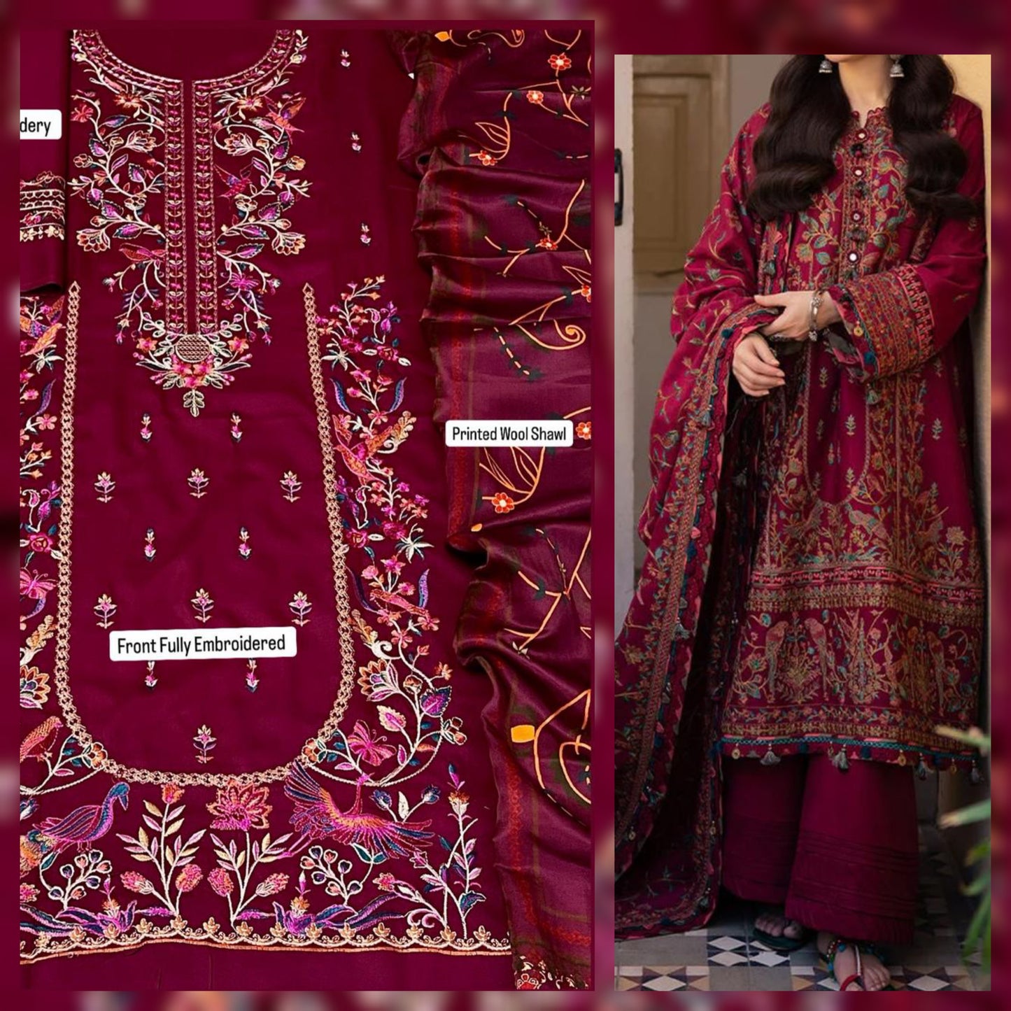 Premium Dhanak 3PC Winter Collection