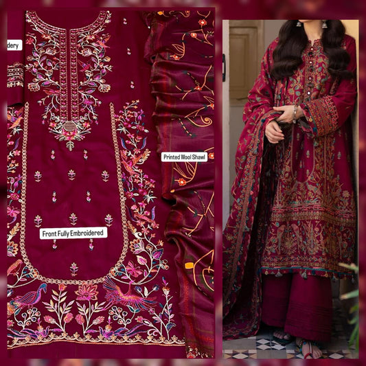 Premium Dhanak 3PC Winter Collection