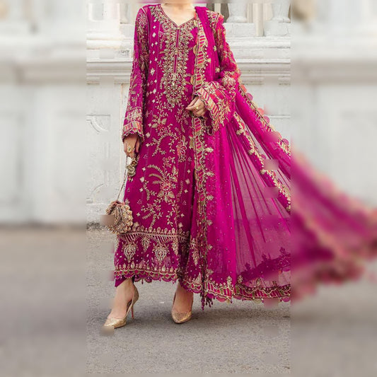 Luxury Chiffon 3PC Embroidered Collection