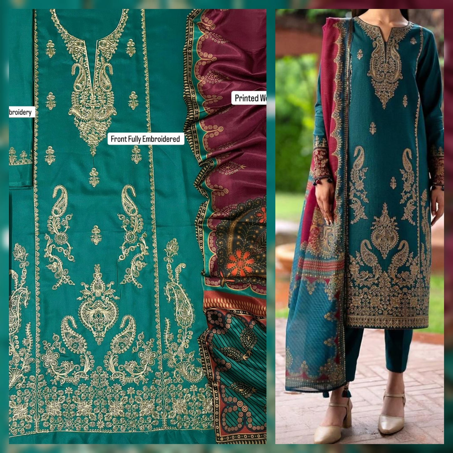 Premium Dhanak 3PC Winter Collection