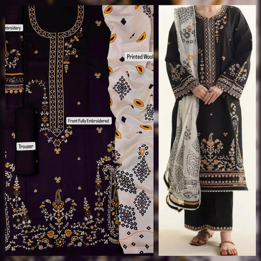 Premium Dhanak 3PC Winter Collection